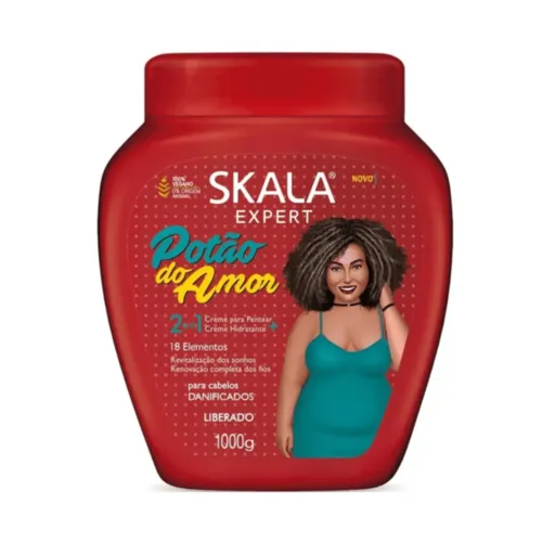 CREME TRATAMENTO CABELO SKALA POTAO DO AMOR 1KG