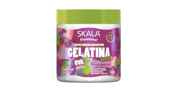 GELATINA CABELO SKALA UVA 550G