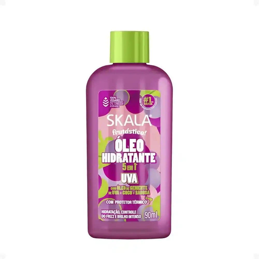 OLEO CABELO HIDRATANTE SKALA 5EM1 UVA 90ML