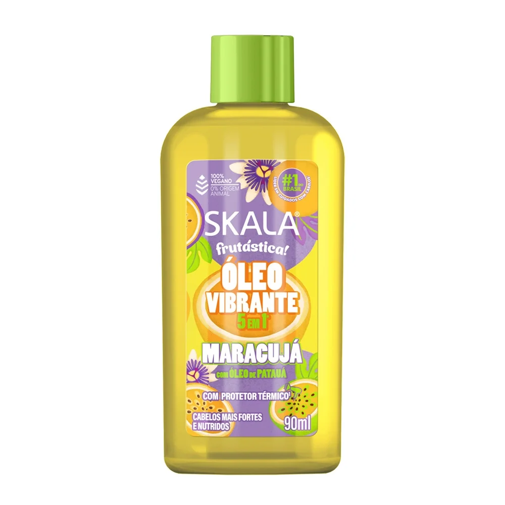 OLEO CABELO VIBRANTE SKALA 5EM1 MARACUJA 90ML