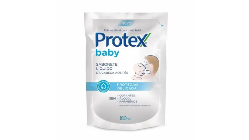 SABONETE LIQUIDO INFANTIL PROTEX PROTECAO DELICADA 180ML