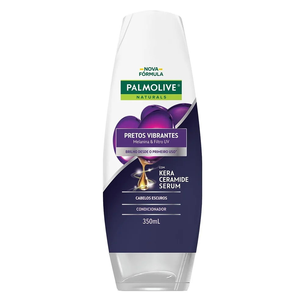 CONDICIONADOR PALMOLIVE PRETOS VIBRANTES 350ML