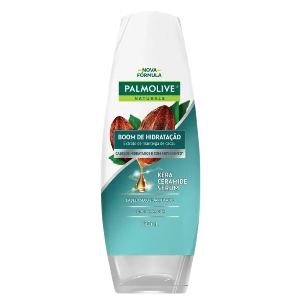 CONDICIONADOR PALMOLIVE MANTEIGA DE CACAU BOOM HIDRATACAO 350ML