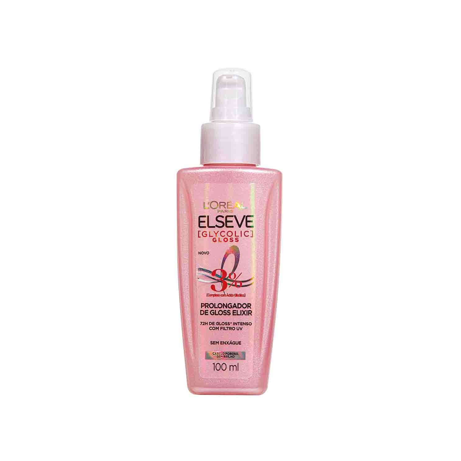 SERUM CABELO ELSEVE GLYCOLIC GLOSS 100ML