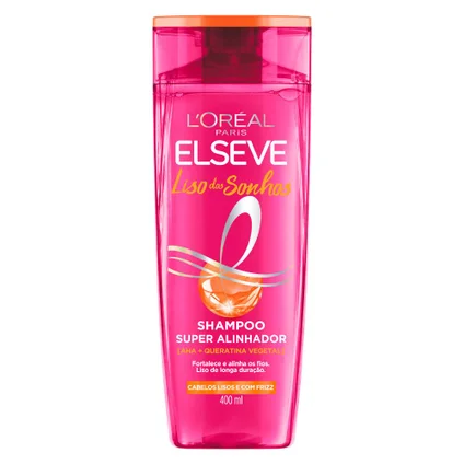 SHAMPOO ELSEVE LISO DOS SONHOS 400ML