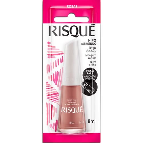 ESMALTE RISQUE BALI COM BLISTER DISPLAY 6U