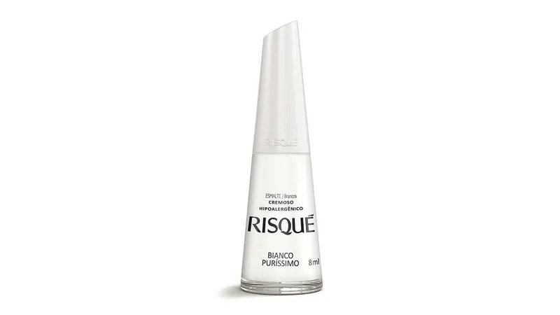 ESMALTE RISQUE BIANCO PURISSIMO SEM BLISTER DISPLAY 6U