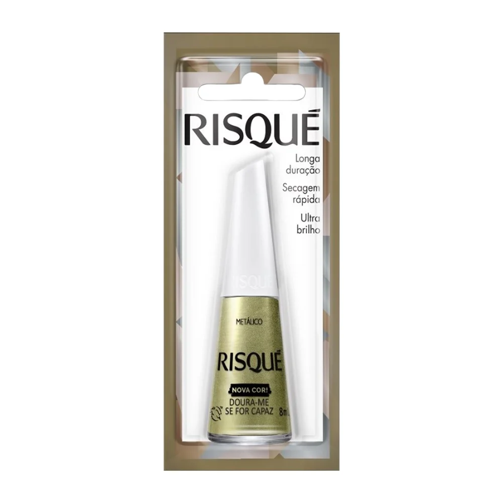 ESMALTE RISQUE DOURA-ME SE FOR CAPAZ COM BLISTER DISPLAY 6U