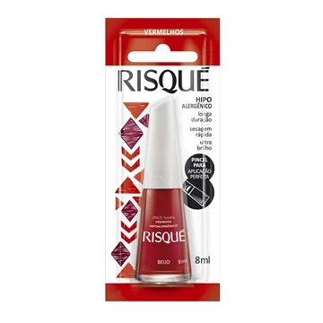 ESMALTE RISQUE BEIJO COM BLISTER DISPLAY 6U