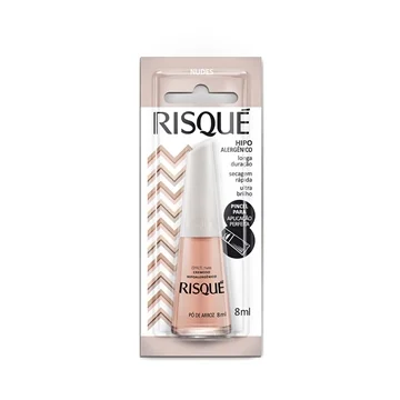 ESMALTE RISQUE PO DE ARROZ COM BLISTER DISPLAY 6U