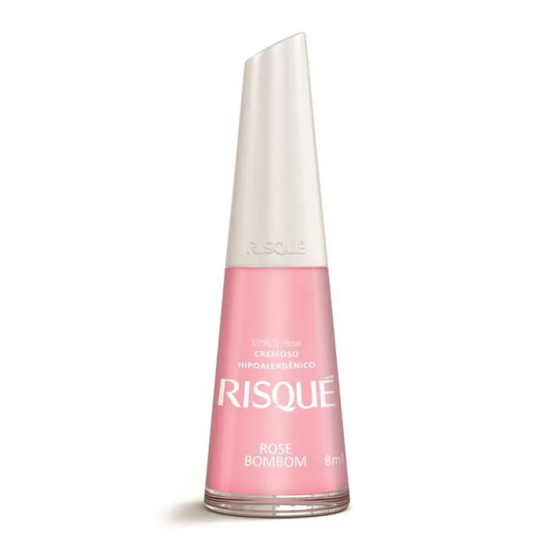 ESMALTE RISQUE ROSE BOMBOM SEM BLISTER DISPLAY 6U