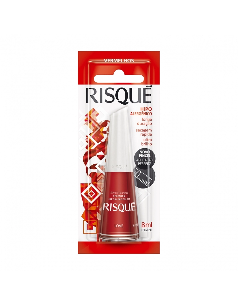 ESMALTE RISQUE TAMARA COM BLISTER DISPLAY 6U