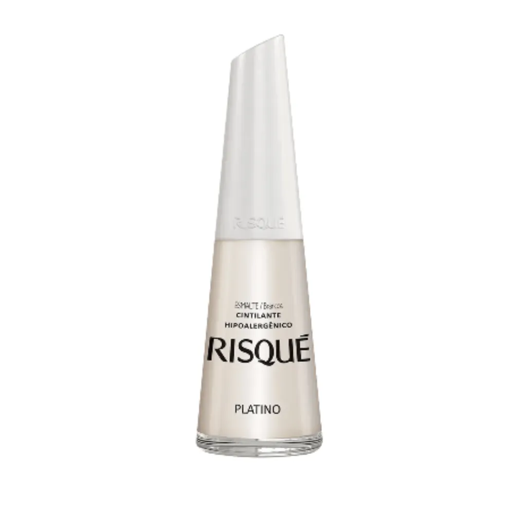 ESMALTE RISQUE PLATINO SEM BLISTER DISPLAY 6U