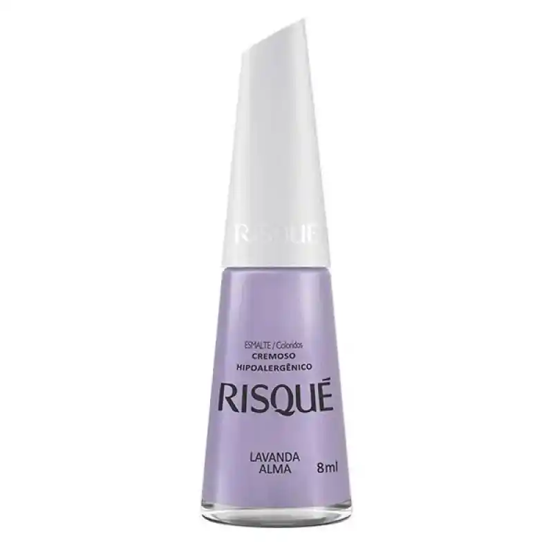 ESMALTE RISQUE LAVANDA ALMA SEM BLISTER DISPLAY 6U