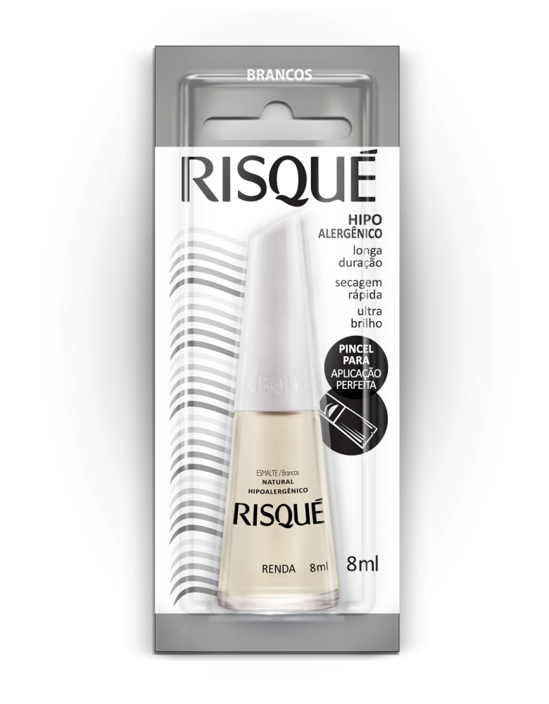 ESMALTE RISQUE RENDA COM BLISTER DISPLAY 6U