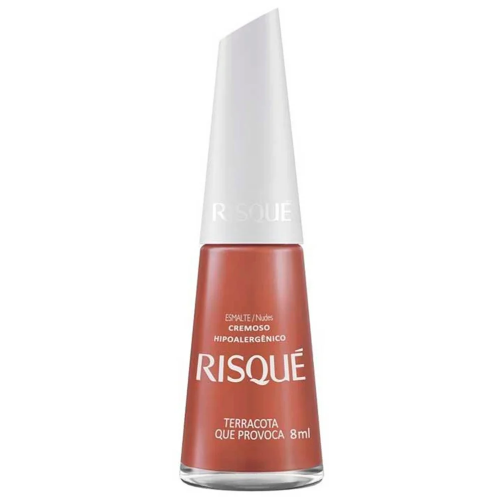 ESMALTE RISQUE TERRACOTA QUE PROVOCA SEM BLISTER DISPLAY 6U