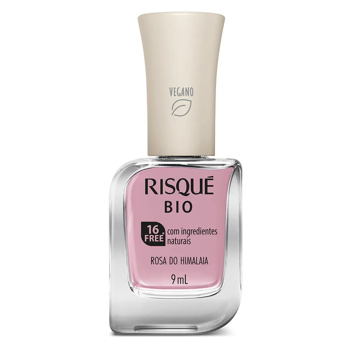 ESMALTE RISQUE BIO VEGANO ROSA HIMALAIA SEM BLISTER DISPLAY 6U
