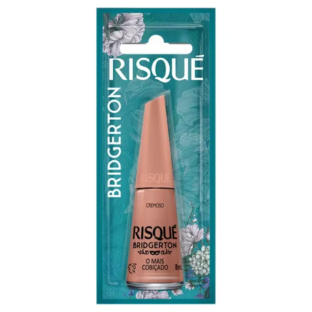 ESMALTE RISQUE BRIDGERTON O MAIS COBIÇADO COM BLISTER DISPLAY 6U
