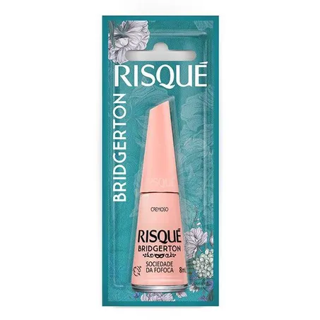 ESMALTE RISQUE BRIDGERTON SOCIEDADE DA FOFOCA COM BLISTER DISPLAY 6U