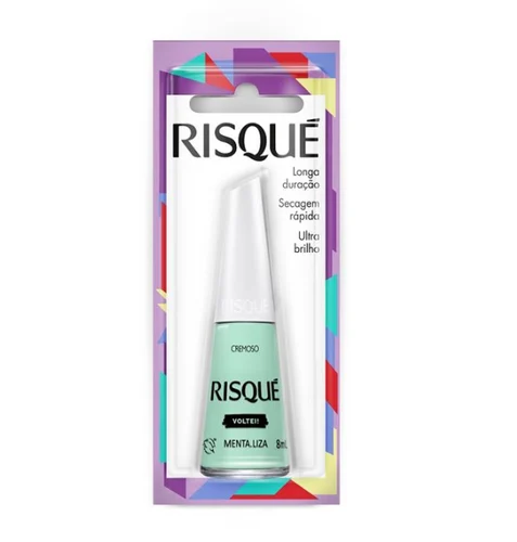 ESMALTE RISQUE MENTA.LIZA COM BLISTER DISPLAY 6U