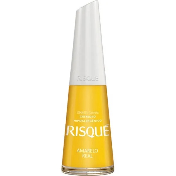 ESMALTE RISQUE AMARELO REAL SEM BLISTER DISPLAY 6U