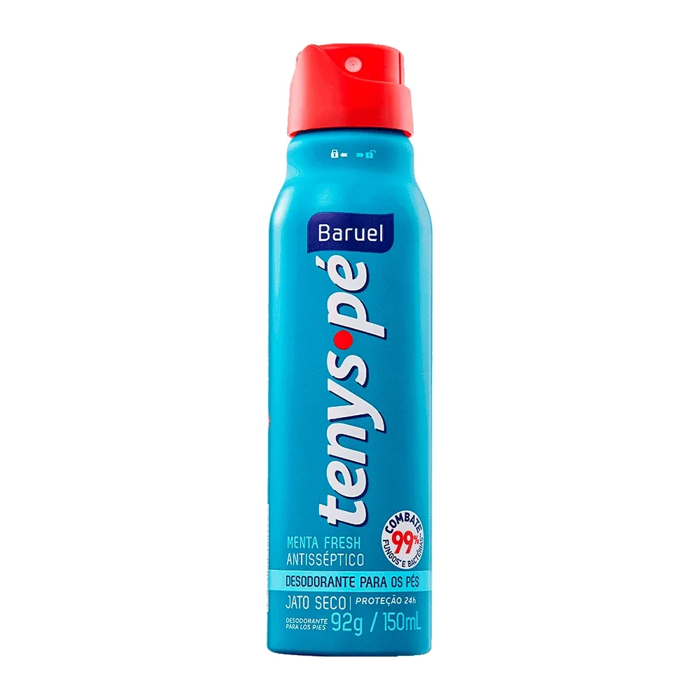 ANTISSEPTICO AEROSSOL TENYS PE ACTION MENTA FRESH 150ML