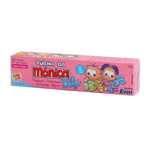 GEL DENTAL INFANTIL SEM FLUOR EVEN TUTTI FRUTTI 50G