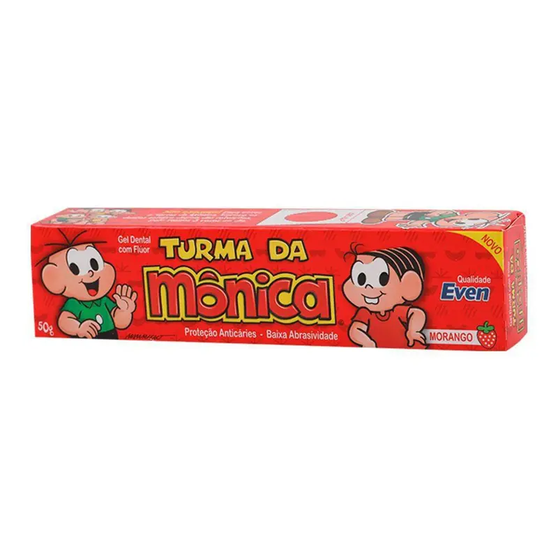 GEL DENTAL INFANTIL EVEN MORANGO 50G