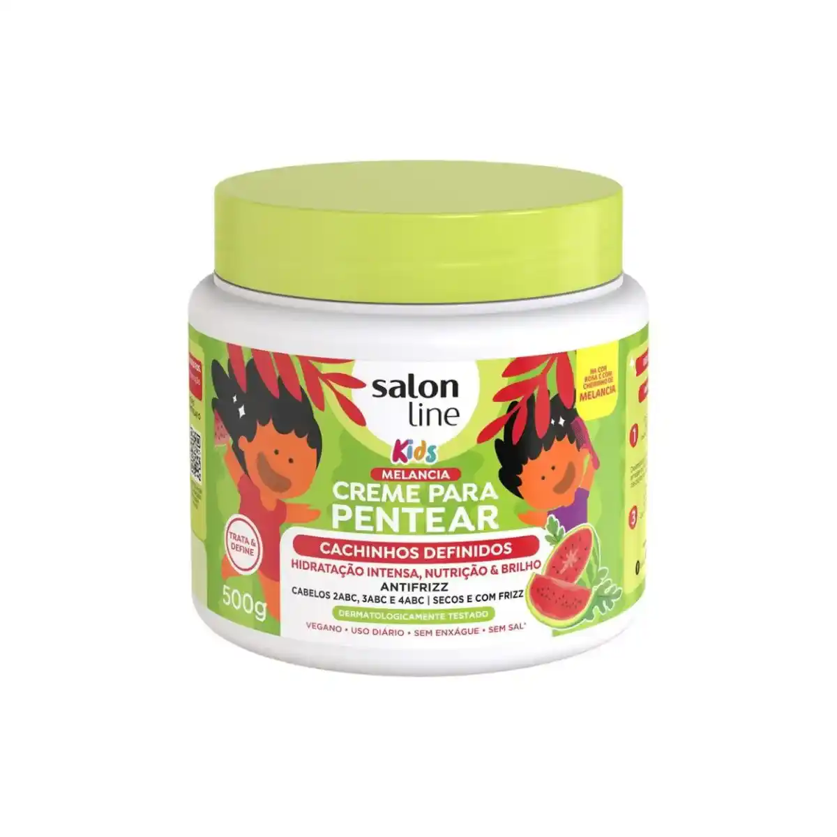 CREME PENTEAR SALONLINE KIDS MELANCIA 500G