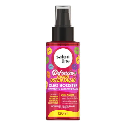 OLEO BOOSTER CAPILAR SALONLINE DEFINICAO OSTENTACAO 120ML