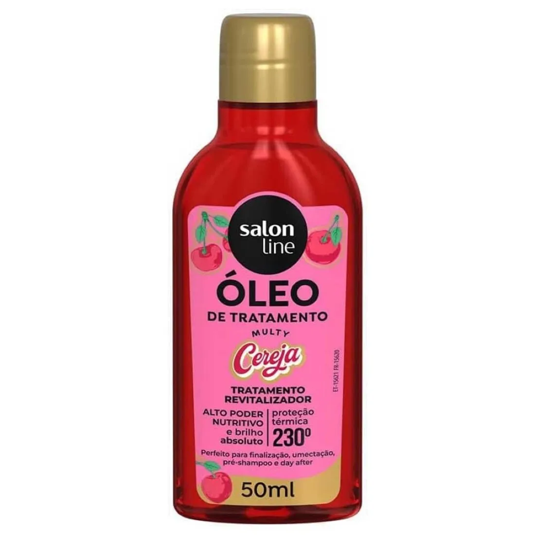 OLEO DE TRATAMENTO CABELO SALONLINE MULTY CEREJA 50ML