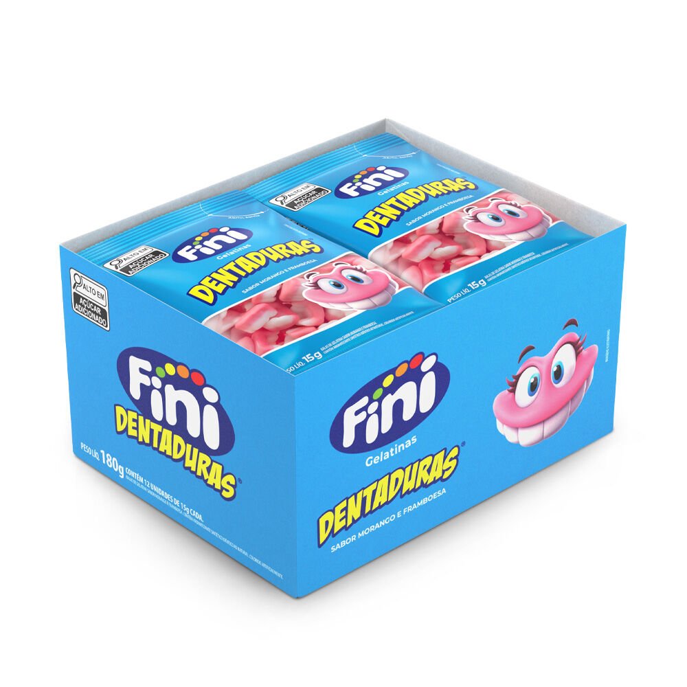 GELATINAS FINI DENTADURAS 15G DISPLAY 12U