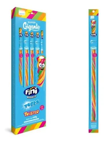 GELATINAS FINI TUBES TWISTER 27G DISPLAY 24U