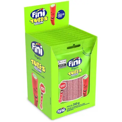 GELATINAS FINI TUBES AZEDISSIMO 35G DISPLAY 10G