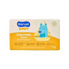 SABONETE INFANTIL BARRA BABY SUAVE 70G