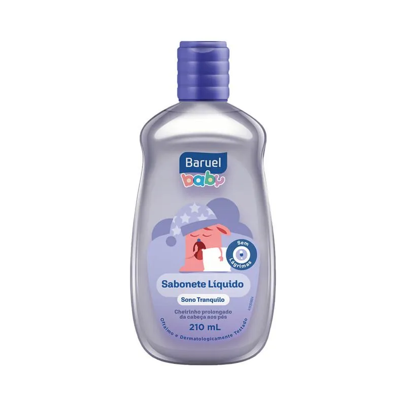 SABONETE LIQUIDO INFANTIL BABY SONO TRANQUILO 210ML