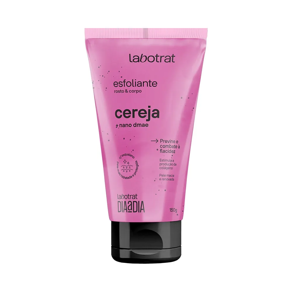 ESFOLIANTE ROSTO E CORPO LABOTRAT CEREJA 150G
