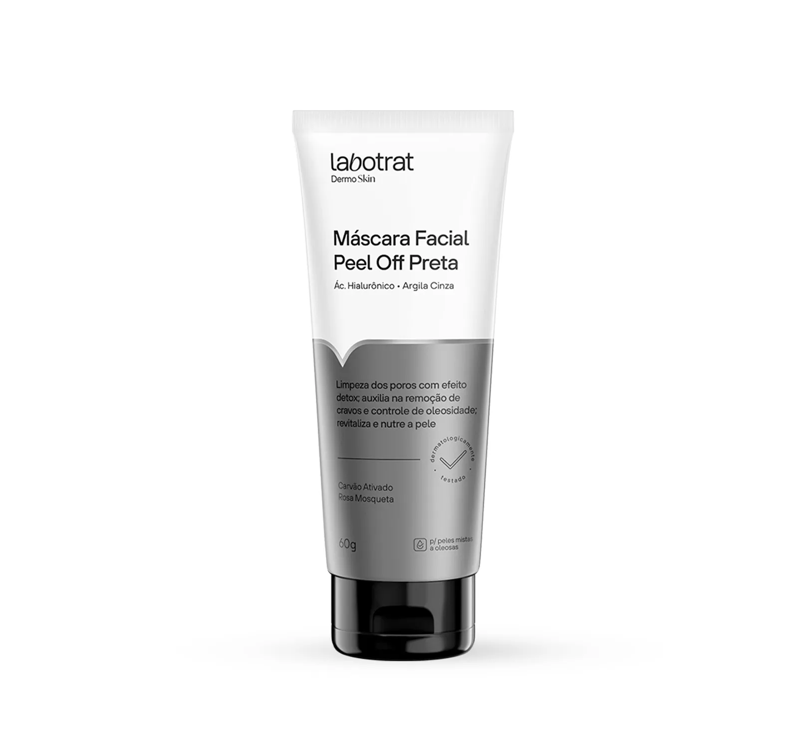 MASCARA FACIAL LABOTRAT PEEL OFF PRETA 60G