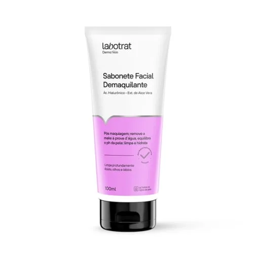 SABONETE LIQUIDO FACIAL DEMAQUILANTE LABOTRAT 100ML