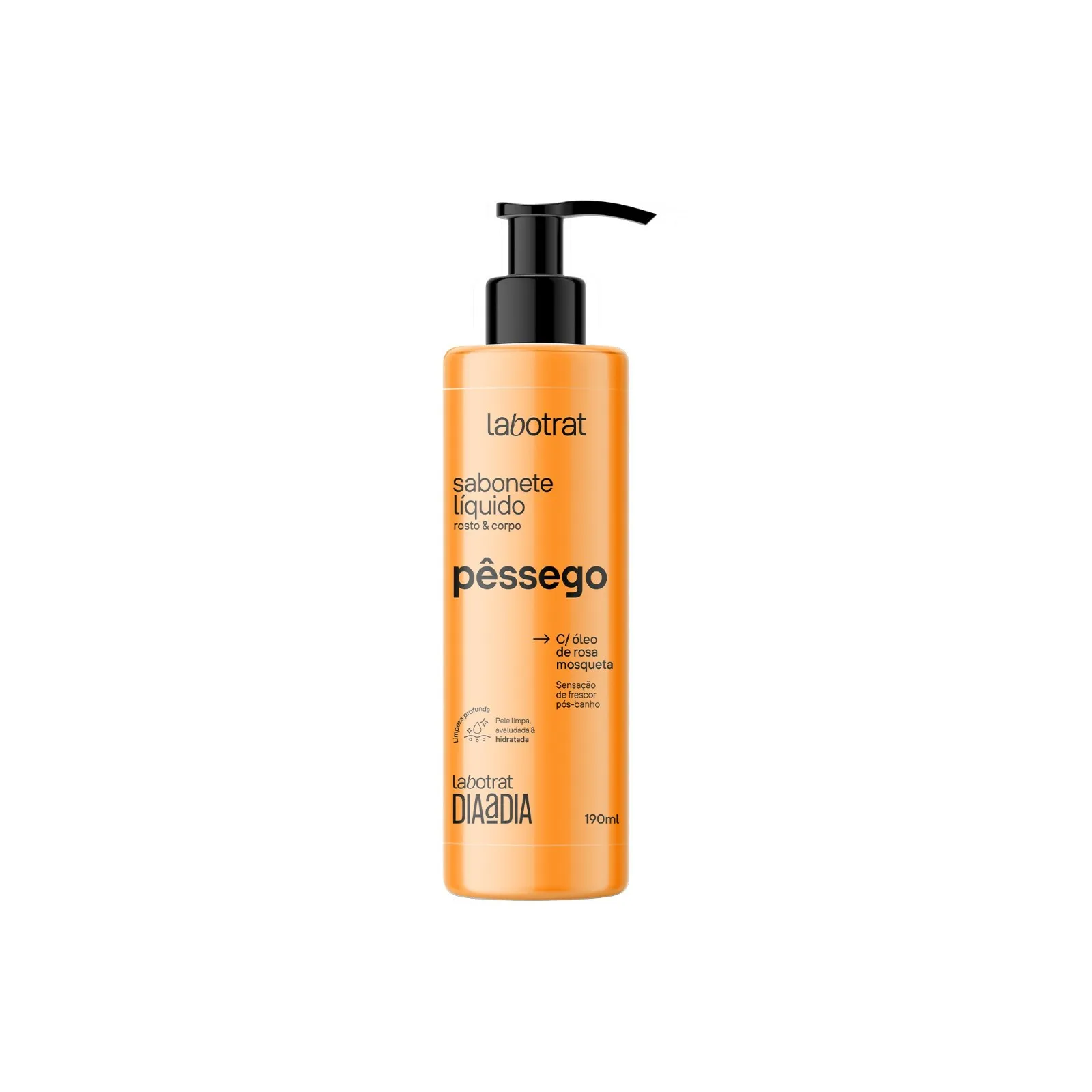 SABONETE LIQUIDO PESSEGO LABOTRAT 190ML