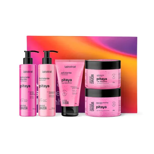 KIT LABOTRAT SAB LIQUIDO+HIDRATANTE+ESFOLIANTES PITAYA