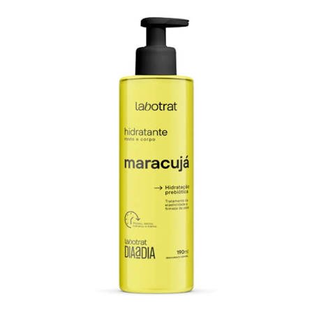CREME HIDRATANTE ROSTO E CORPO LABOTRAT MARACUJA 190ML