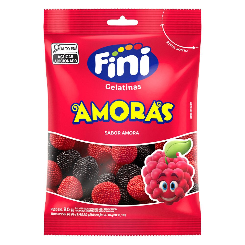 GELATINAS FINI AMORAS 80G