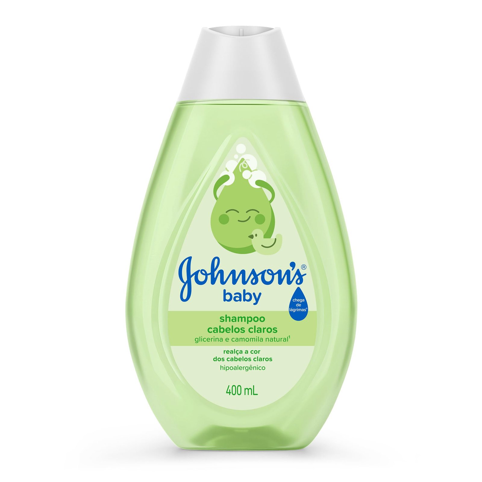SHAMPOO INFANTIL JOHNSON CABELOS CLAROS 400ML