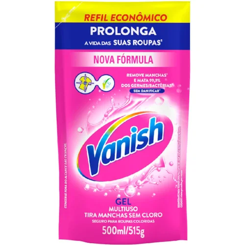 ALVEJANTE VANISH SEM CLORO REFIL 500ML