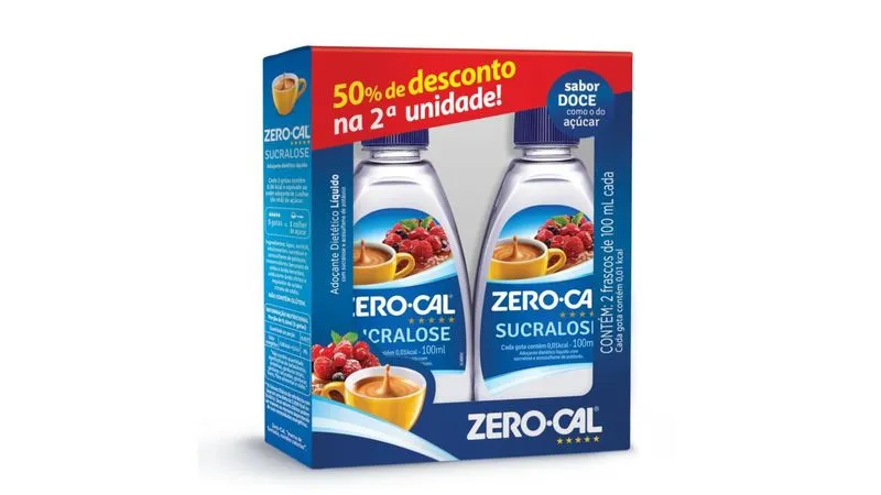 KIT ADOCANTE LIQUIDO ZERO-CAL SUCREALOSE 100ML
