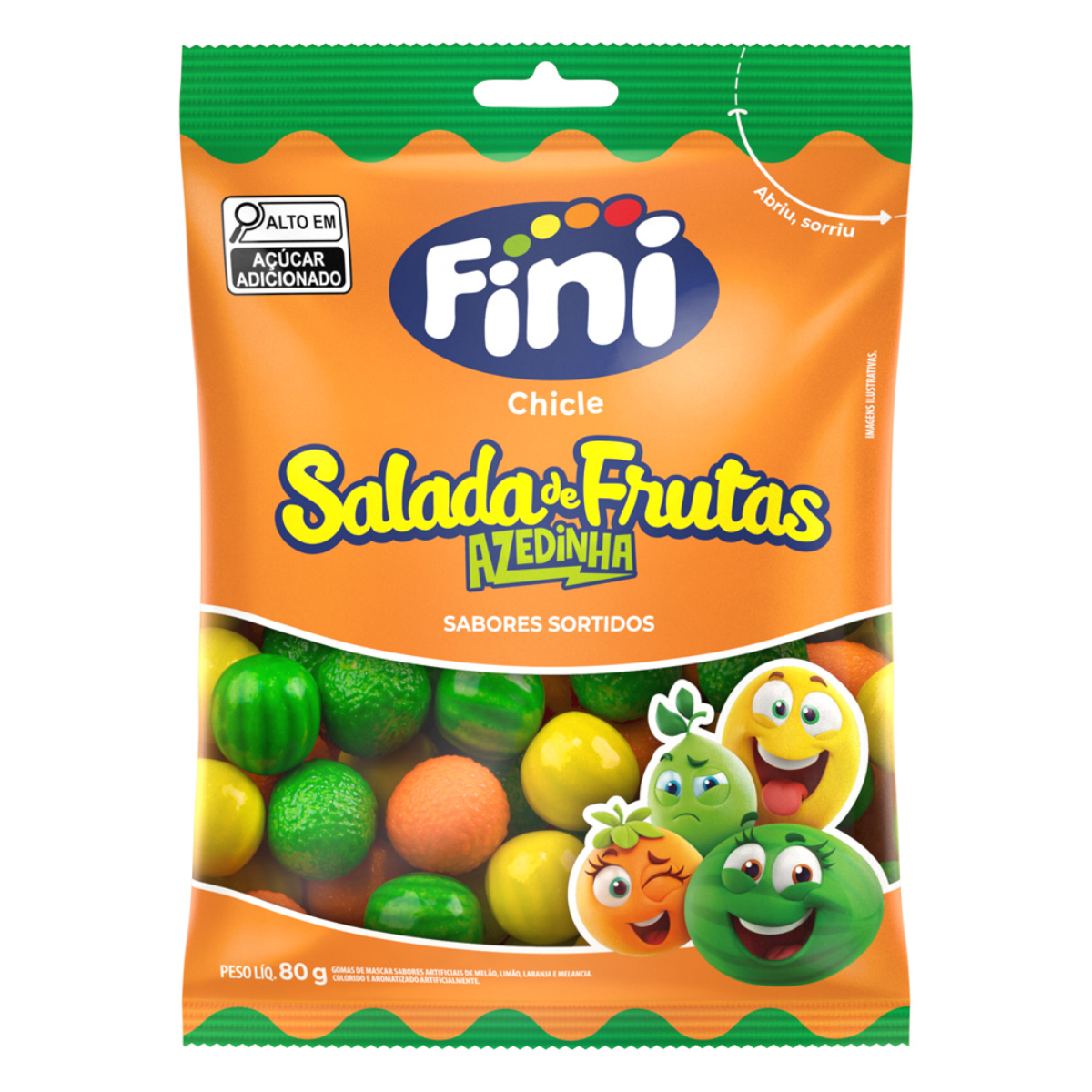 GELATINAS FINI SALADA DE FRUTAS 80G
