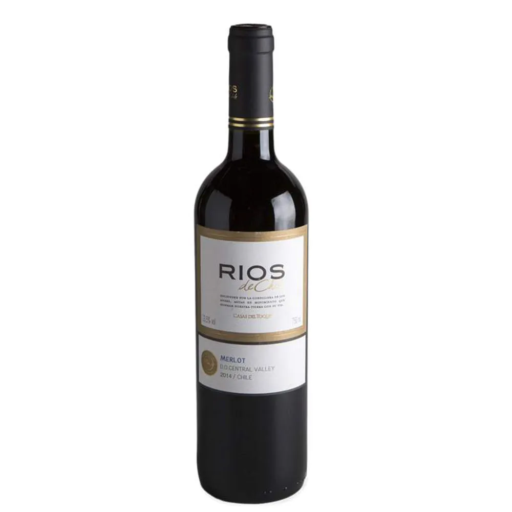 VINHO TINTO RIOS DE CHILE MERLOT 750ML