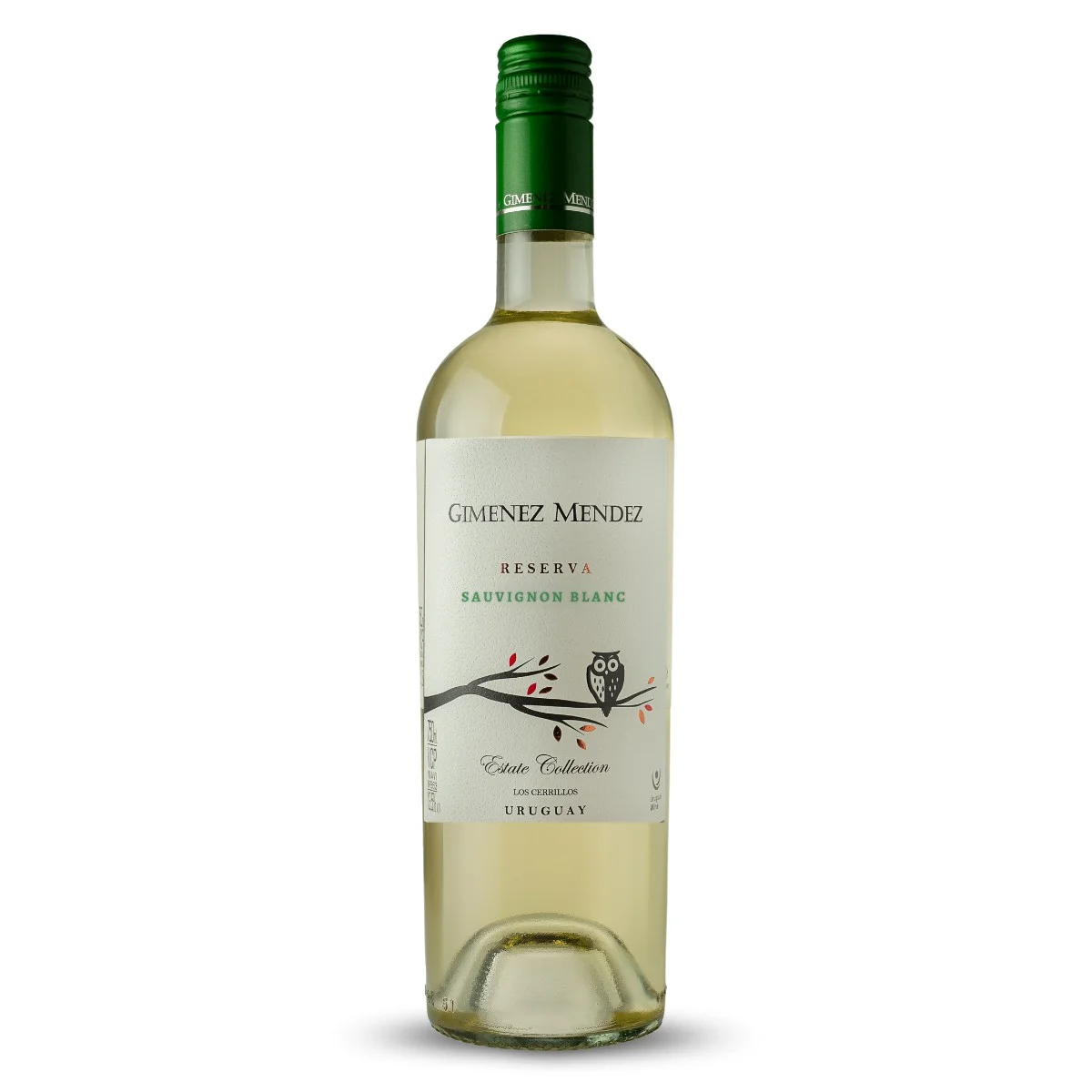 VINHO BRANCO URUGUAI GIMENEZ MENDEZ 750ML